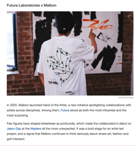 Image 4 of MALBON FUTURA BUCKETS BALL MARKER [2025]