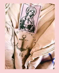 Image 2 of Hope and love ¥ Bomber jacket ¥ unisex ¥ viLLaGe punK ¥ IbiZa ¥ jacket ¥