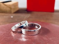 Image 1 of Group Booking 3 People - Personalised Chunky Silver Ring Making Workshop