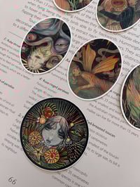 Image 2 of Hearts eye oracle sticker pack ❤️