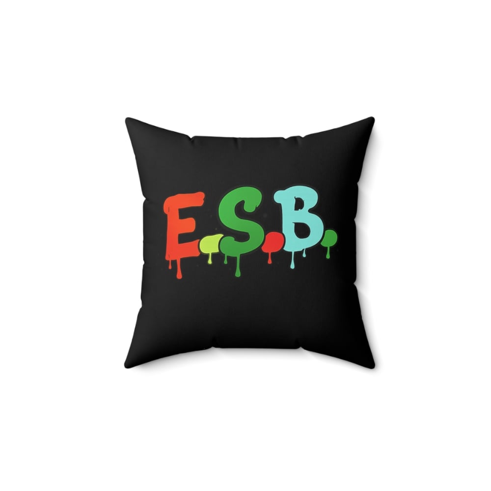 Image of Graffiti "Caught You Lookin'" Decorative Pillow
