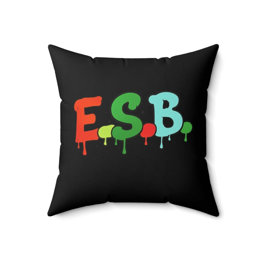 Image of Graffiti "Caught You Lookin'" Decorative Pillow