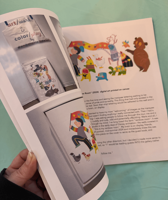 "Stimming: Movement, Meaning & Making" 100 page full color art book