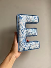 Image 4 of Fabric Letter with Corduroy or Velvet edging 