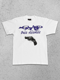 Image 1 of Soap08 "TRÈSDÉSOLÉE" Revolver Tee