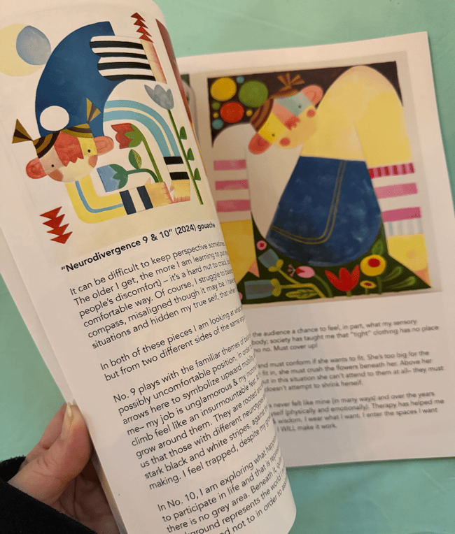 "Stimming: Movement, Meaning & Making" 100 page full color art book