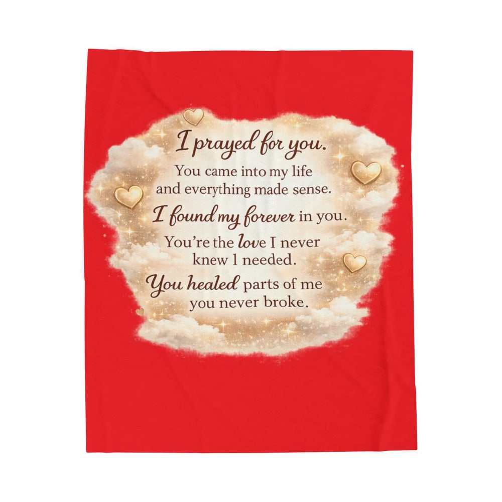 Image of Velveteen Plush Blanket