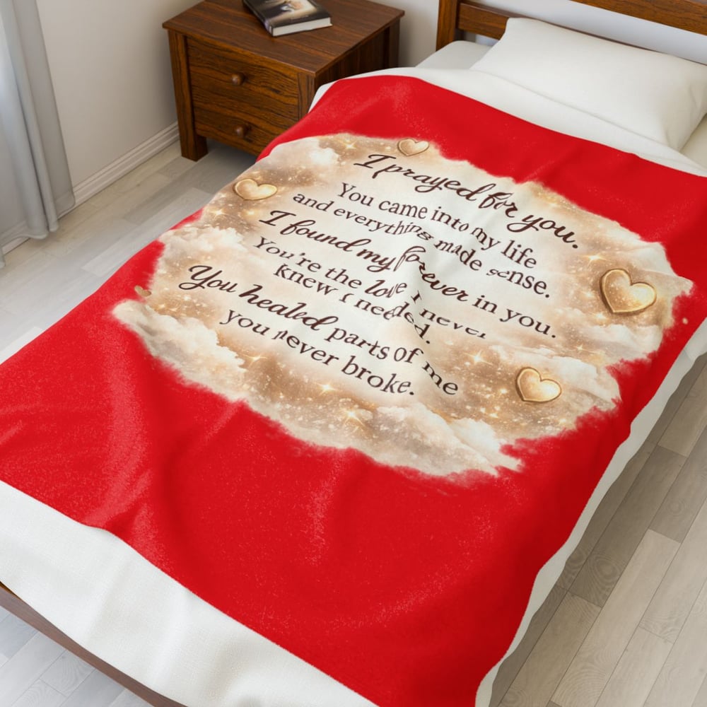 Image of Velveteen Plush Blanket