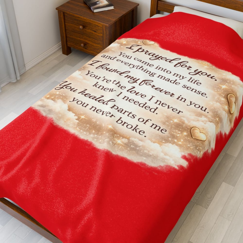 Image of Velveteen Plush Blanket