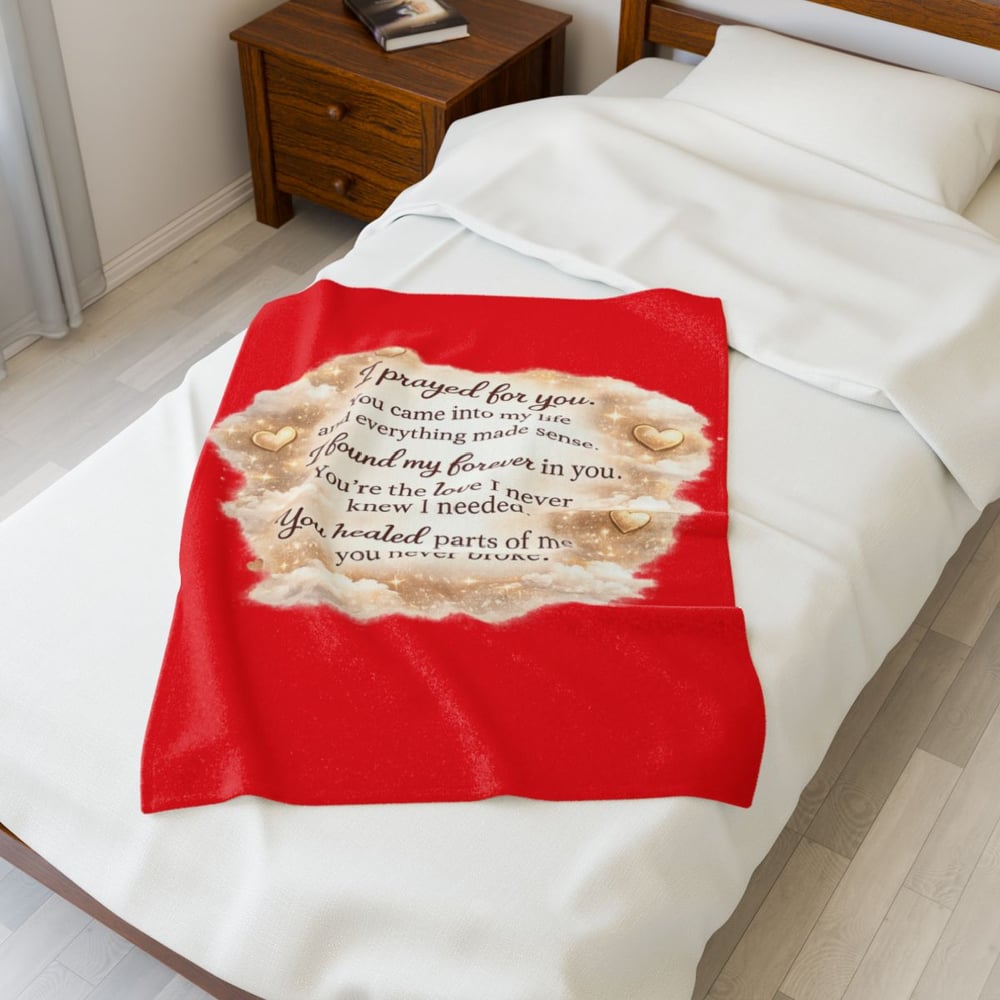 Image of Velveteen Plush Blanket