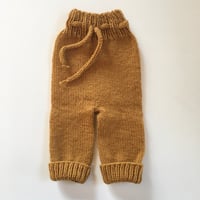 0-3m wool blend hand knit pants