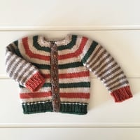 0-3m wool blend cardigan