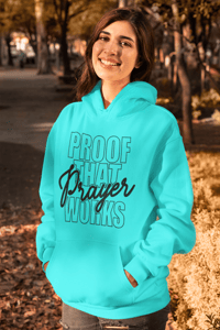 Image 5 of proof prayer  works hoodie