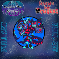 PREORDER Hazbin Dragons: Vox Hydra *FULL SET*