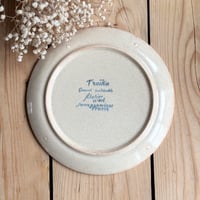 Image 2 of Assiette à dessert TROÏKA, Sarreguemines 