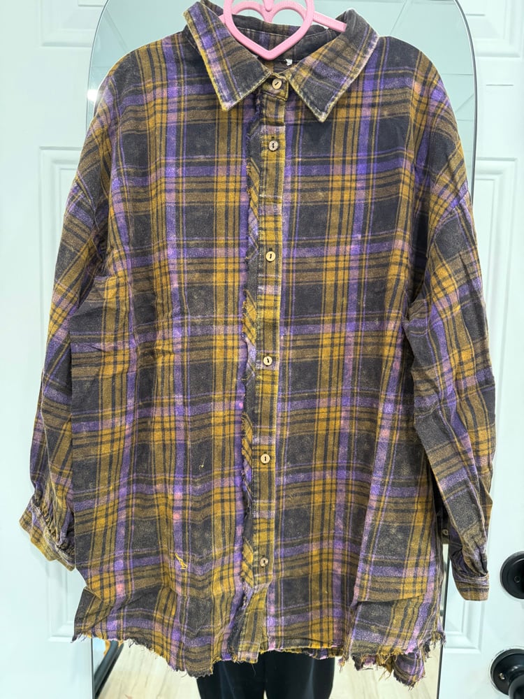 Image of Custom flannel for Melinda