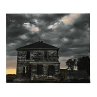 Image 3 of Soft Throw Blanket Abandoned House #1