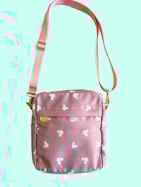 Image 1 of mauve aop crossbody | smc exclusive