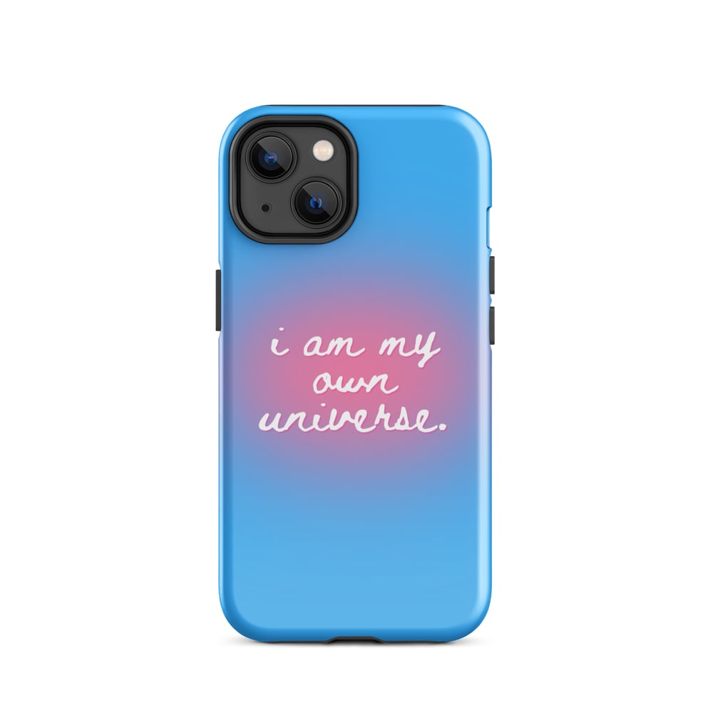 ZEN EXP - “I am my own universe” Tough Case for iPhone®