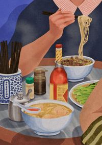 Image 1 of Cantonese Soup-noodles, A3