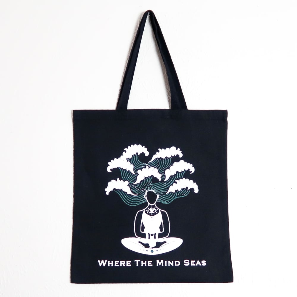 Image of Where The Mind Seas- Tote Bag