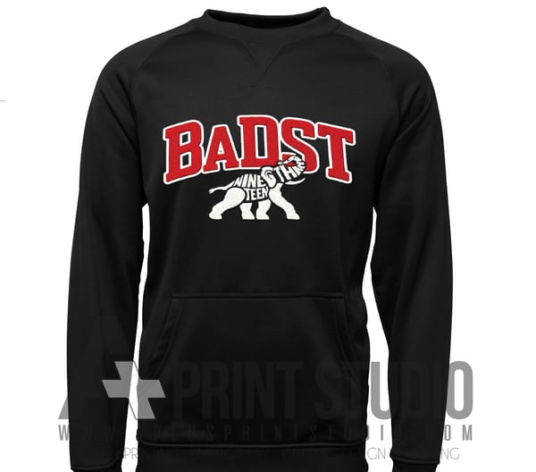 Image of BaDST DriFit sweatshirt with pocket