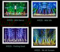 NYE Matching Number Sets (Matte Variants) LE25