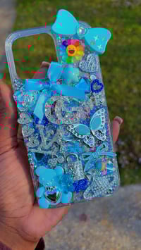 Image 1 of Icey Blue iPhone 16 Junked Phone Case 