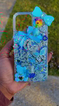 Image 2 of Icey Blue iPhone 16 Junked Phone Case 