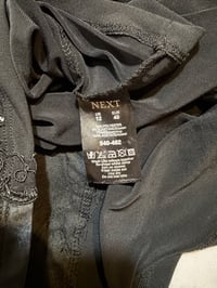 Image 5 of Vintage 2000s Next black beaded halter neck top