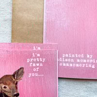 Image 2 of fawn of you card