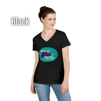 Image 2 of What the F*ck? Women's V-Neck T-shirt