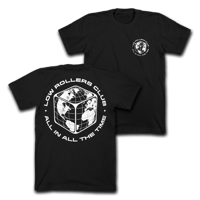 Image 1 of " GLOBAL ENTERPRISE " HEAVYWEIGHT TEE - BLACK 