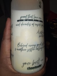 Image 1 of 16 oz Sublimated Glass Cups