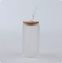 Image 2 of 16 oz Sublimated Glass Cups