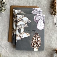 Image 2 of to a fungi card