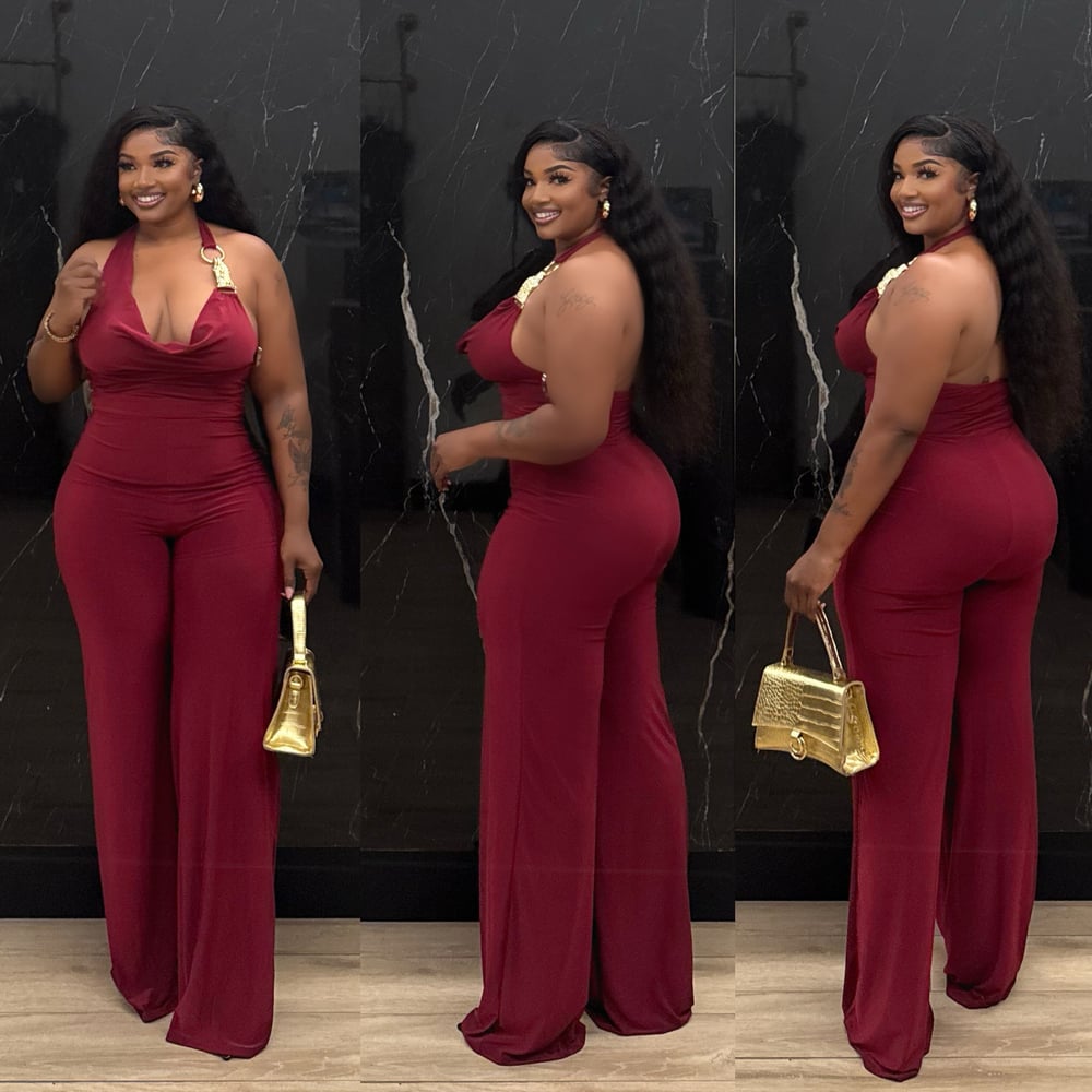 Image of RAVYN JUMPER-maroon