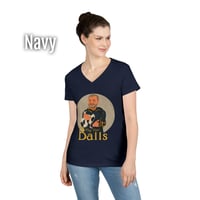 Image 9 of Hug Your Balls Women's V-Neck T-shirt