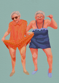 Image 1 of Aging Happily Together, A3