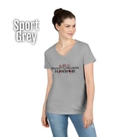 Image 3 of BN Horror Tarantula Logo Women's V-Neck T-shirt