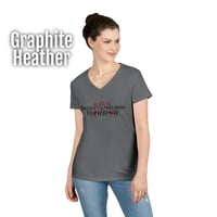 Image 8 of BN Horror Tarantula Logo Women's V-Neck T-shirt