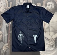 Image 1 of Medieval Dickies Button Down- Small 1