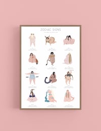 Image 2 of Curvy ladies - Zodiac Signs, A3