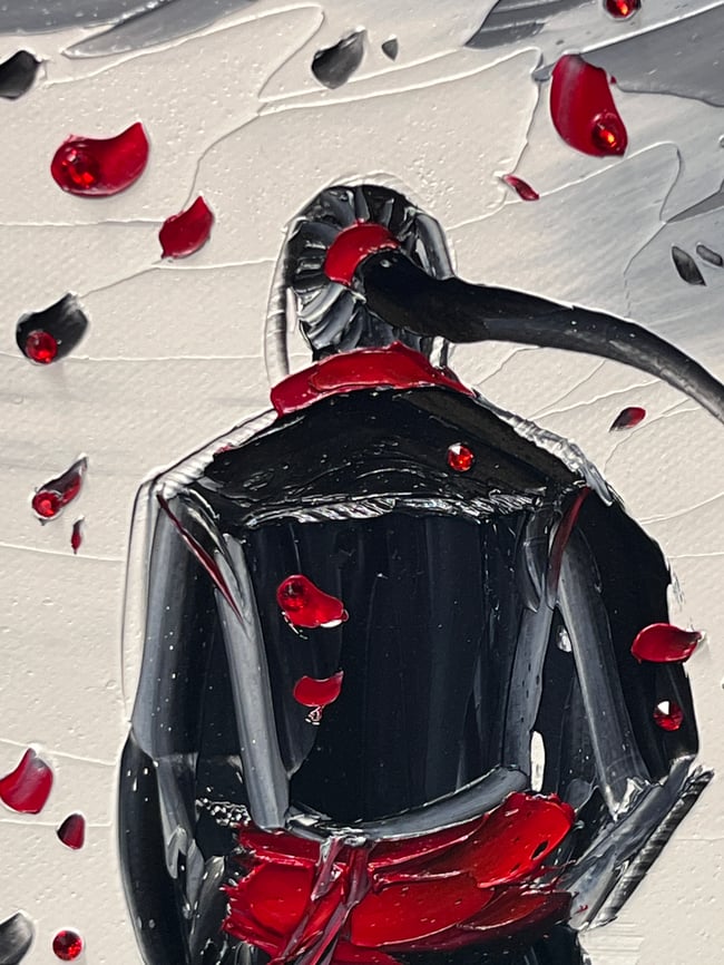 “In the Warrior’s Wake” - 8”x16” oil on canvas ready to ship TODAY!