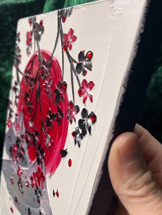 “In the Warrior’s Wake” - 8”x16” oil on canvas ready to ship TODAY!