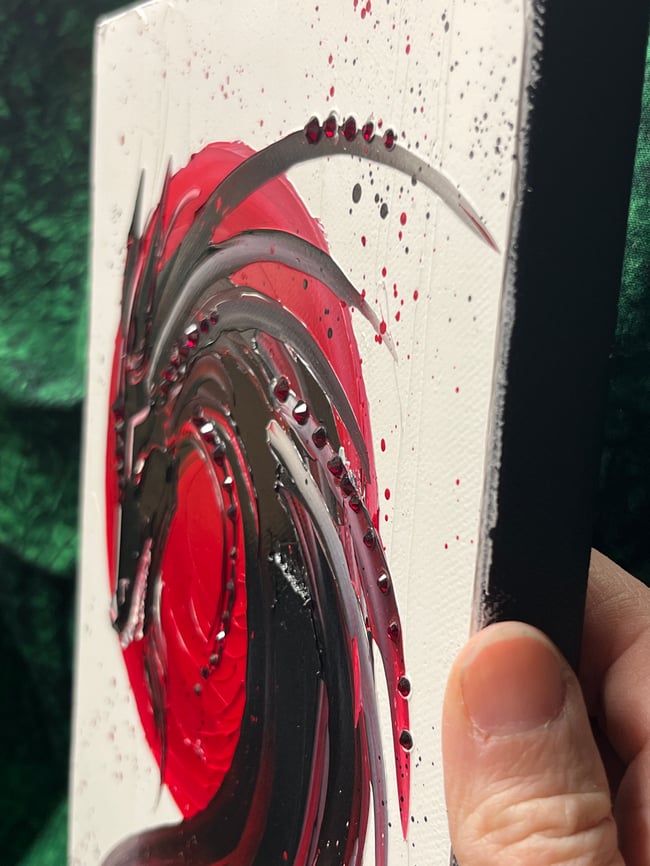 “Serpentine Spirit” - 8”x16” oil on canvas ready to ship TODAY!