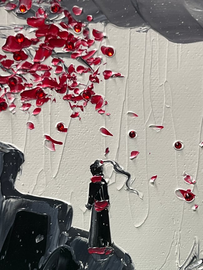 “The Beautiful and Rugged Journey” - 6”x12” oil on canvas, ready to ship TODAY!