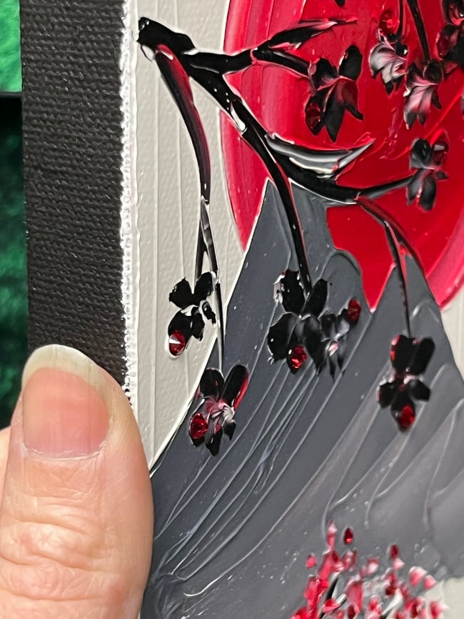 “The Beautiful and Rugged Journey” - 6”x12” oil on canvas, ready to ship TODAY!