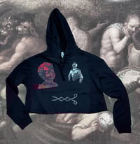 Image 1 of Medieval Cropped Hoodie-XS- 3