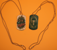 Image 4 of Zodiac Symbol Dog Tags Necklace- Page 1